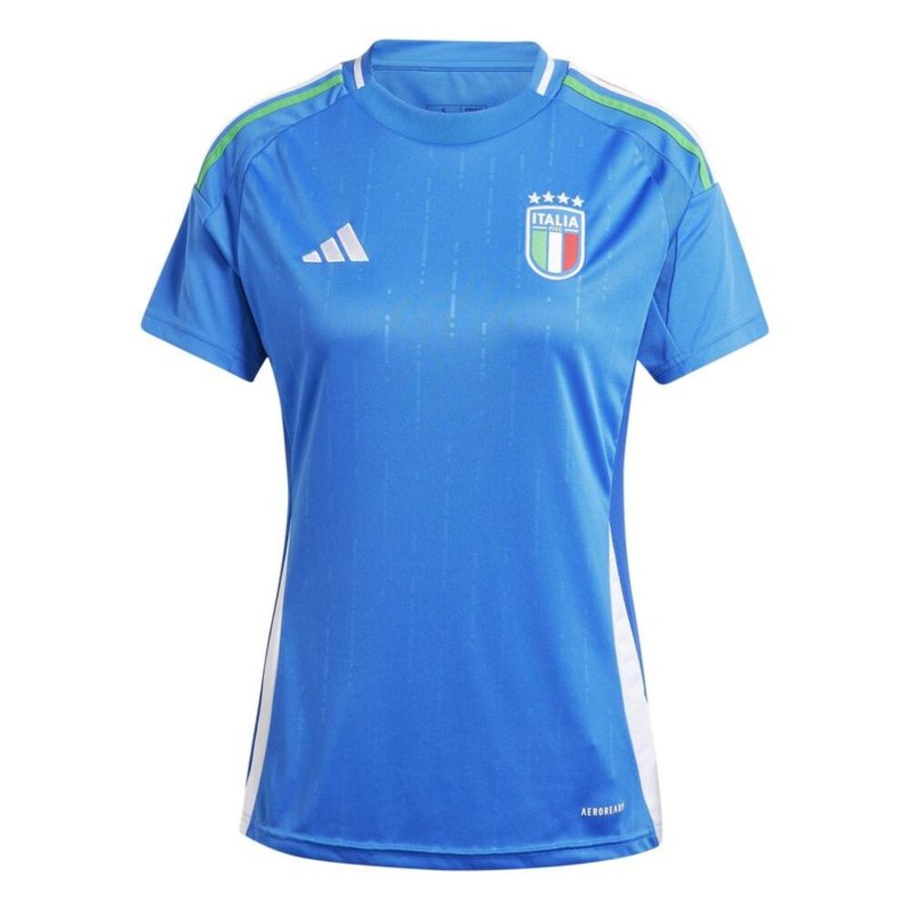 Adidas Womens/Ladies 2024 Italy Football Shirt / Blue